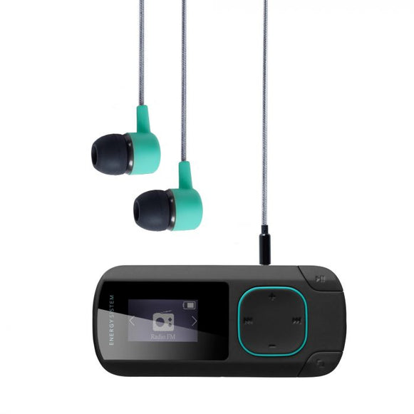 Mp3 8 GB Energy Sistem Clip Verde