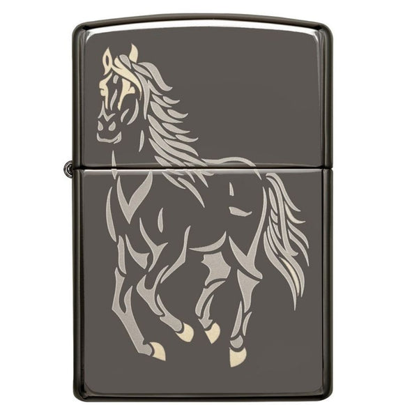 ZIPPPO 28645 RUNNING HORSE