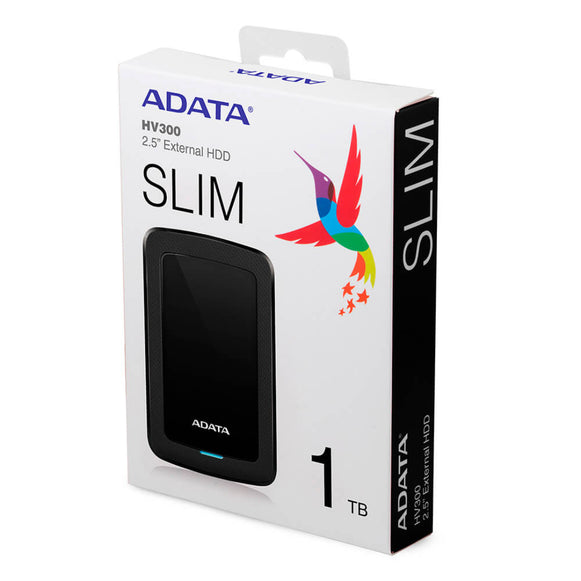 Disco Duro Externo 1TB Hv300 Slim Adata