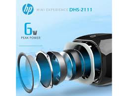 Parlantes HP DHS-2111 USB para PC 3W×2 200Hz-16KHz Alimentación USB