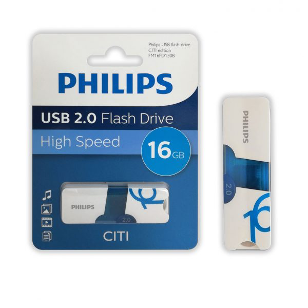 Pendrive Philips USB 16GB Vivid 2.0