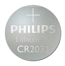 Pila Philips CR2032 3V · 1 unidad