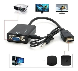 CONVERTIDOR HDMI A VGA + AUDIO BIRLINK