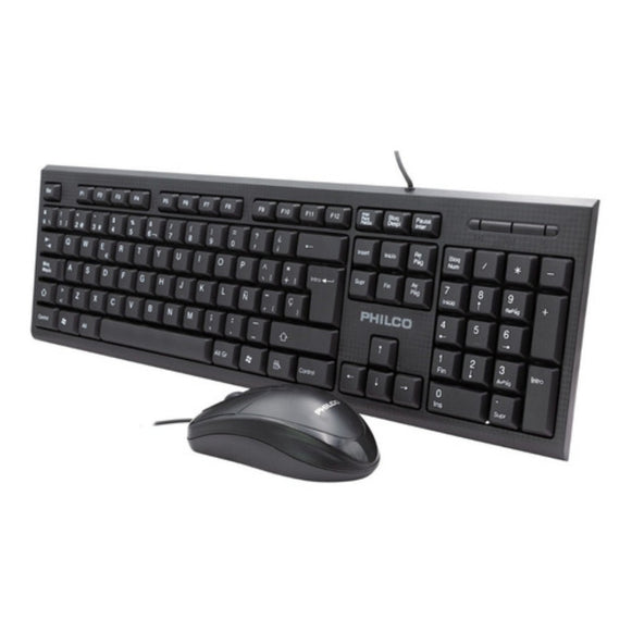 KIT ALAMBRICO TECLADO + MOUSE PHILCO K4500