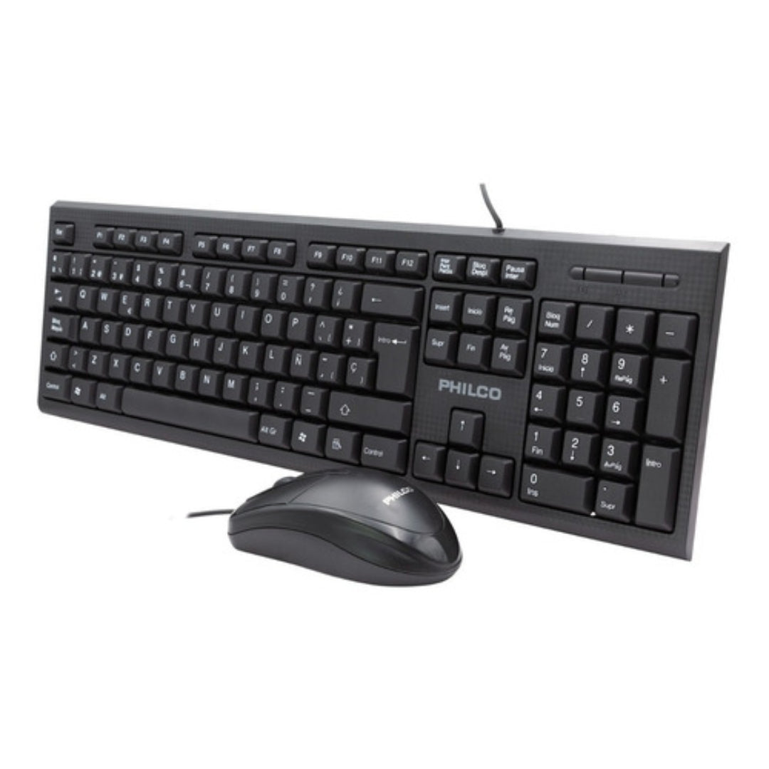 KIT ALAMBRICO TECLADO + MOUSE PHILCO K4500