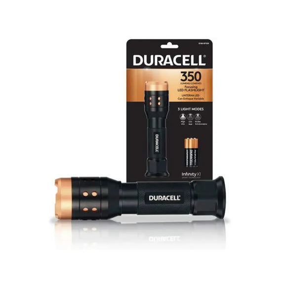 LINTERNA LED DURACELL 350 LUMENES 8166-DF350