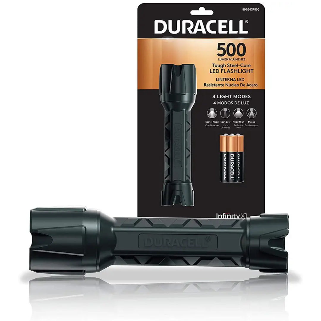 LINTERNA LED 500LU DURACELL 8920-DP500