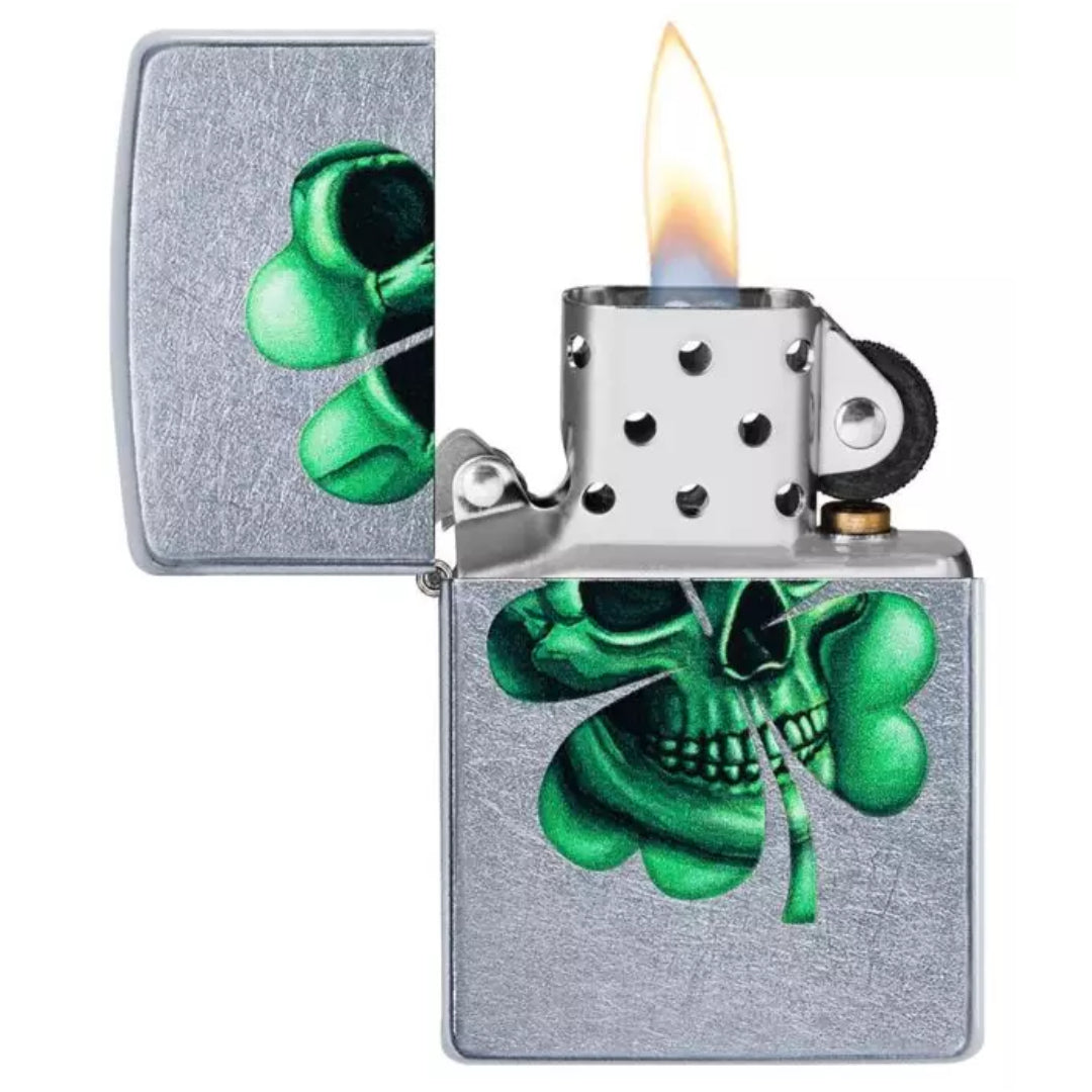 ZIPPO 49260 LUCKY SKULL DESIGN