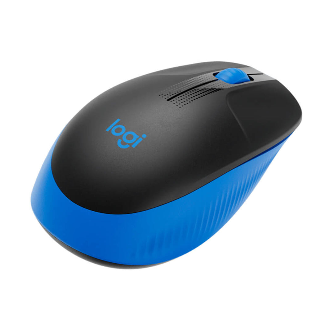 Mouse Inalámbrico  Logitech M190 Negro/Azul