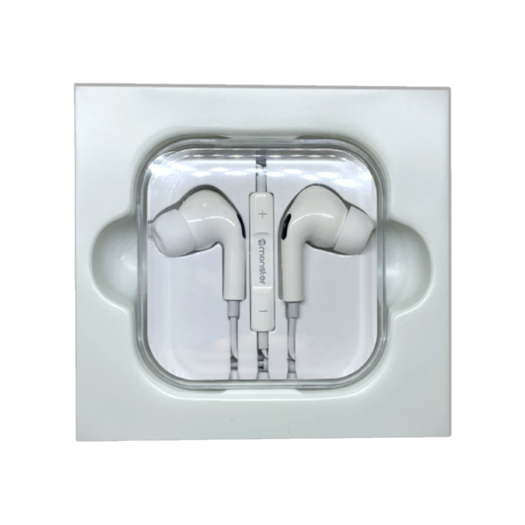 Audifonos con M/L Blanco MONSTER M21WT