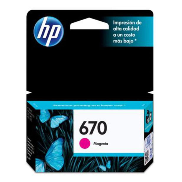 Tinta Catridge Hp 670 Magenta