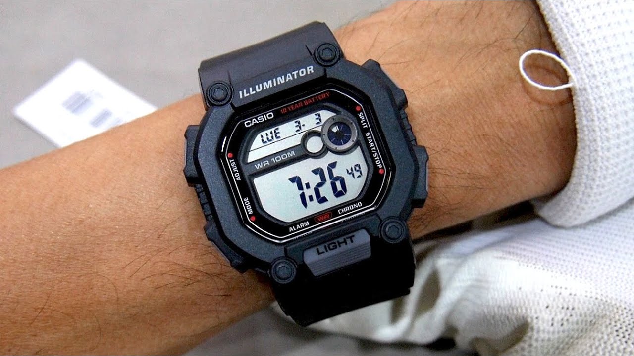 RELOJ CASIO W 737H 1AVDF