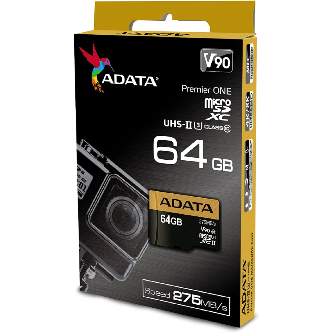 Tarjeta Micro SD 64GB Premier ONE ADATA