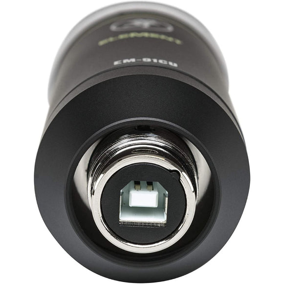 Micrófono de condensador Mackie  EM-91Cu, conexión USB