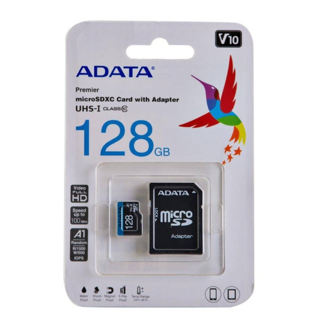 Tarjeta De Memoria MicroSD 128GB Adata