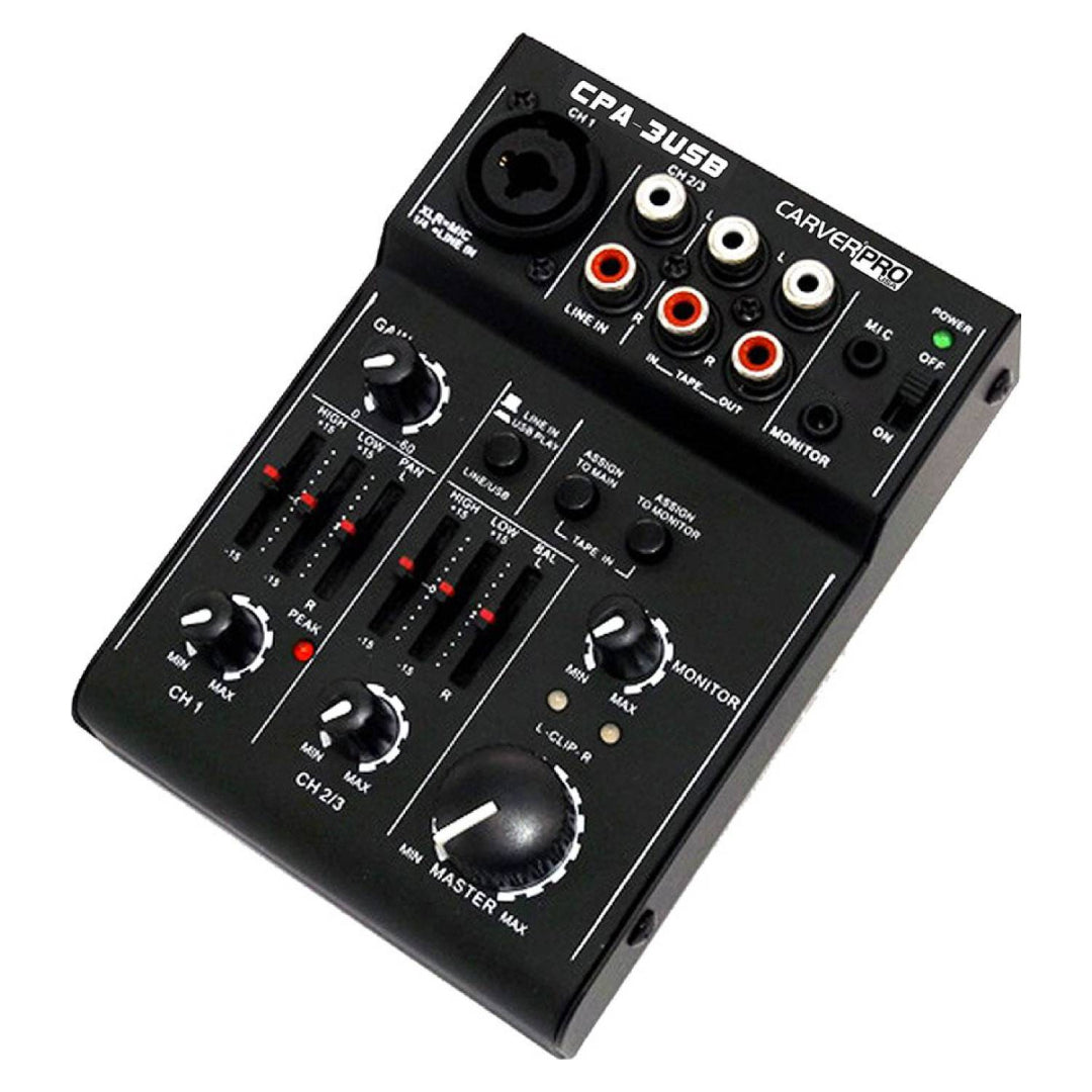 MINI MIXER USB CARVERPRO