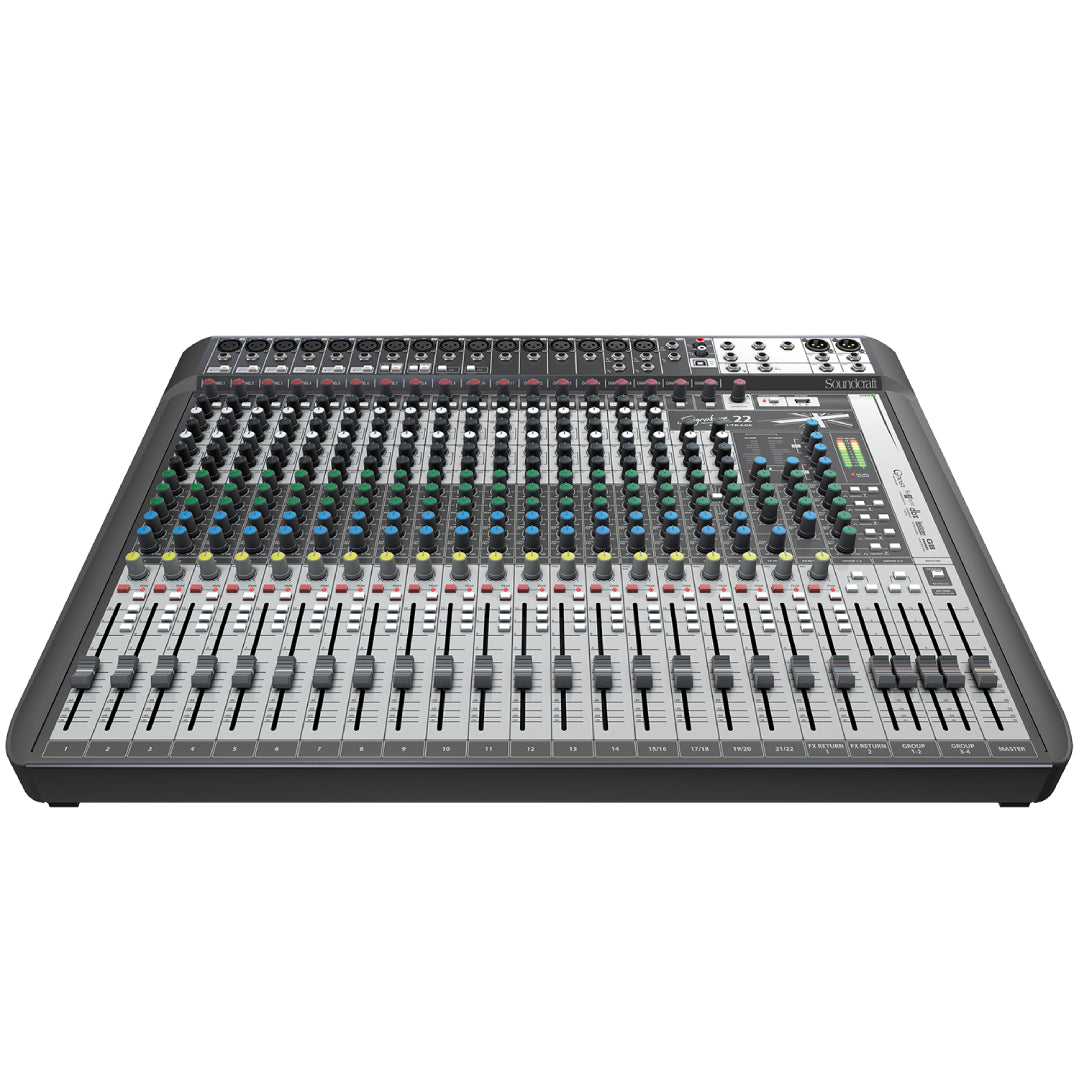 CONSOLA MEZCLADOR SOUNDCRAFT SIGNATURE22 MTK