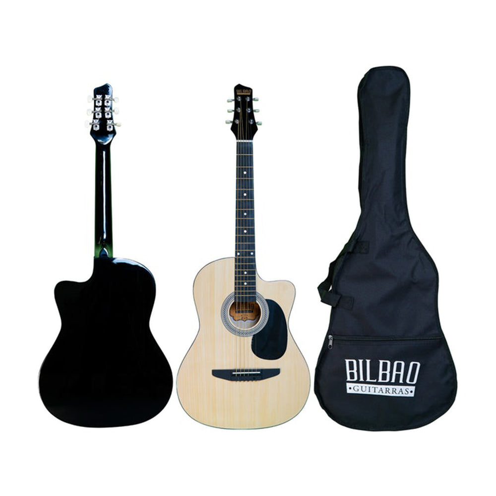 Guitarra Acustica 38" Bilbao Natural ( BIL-38C-NT )