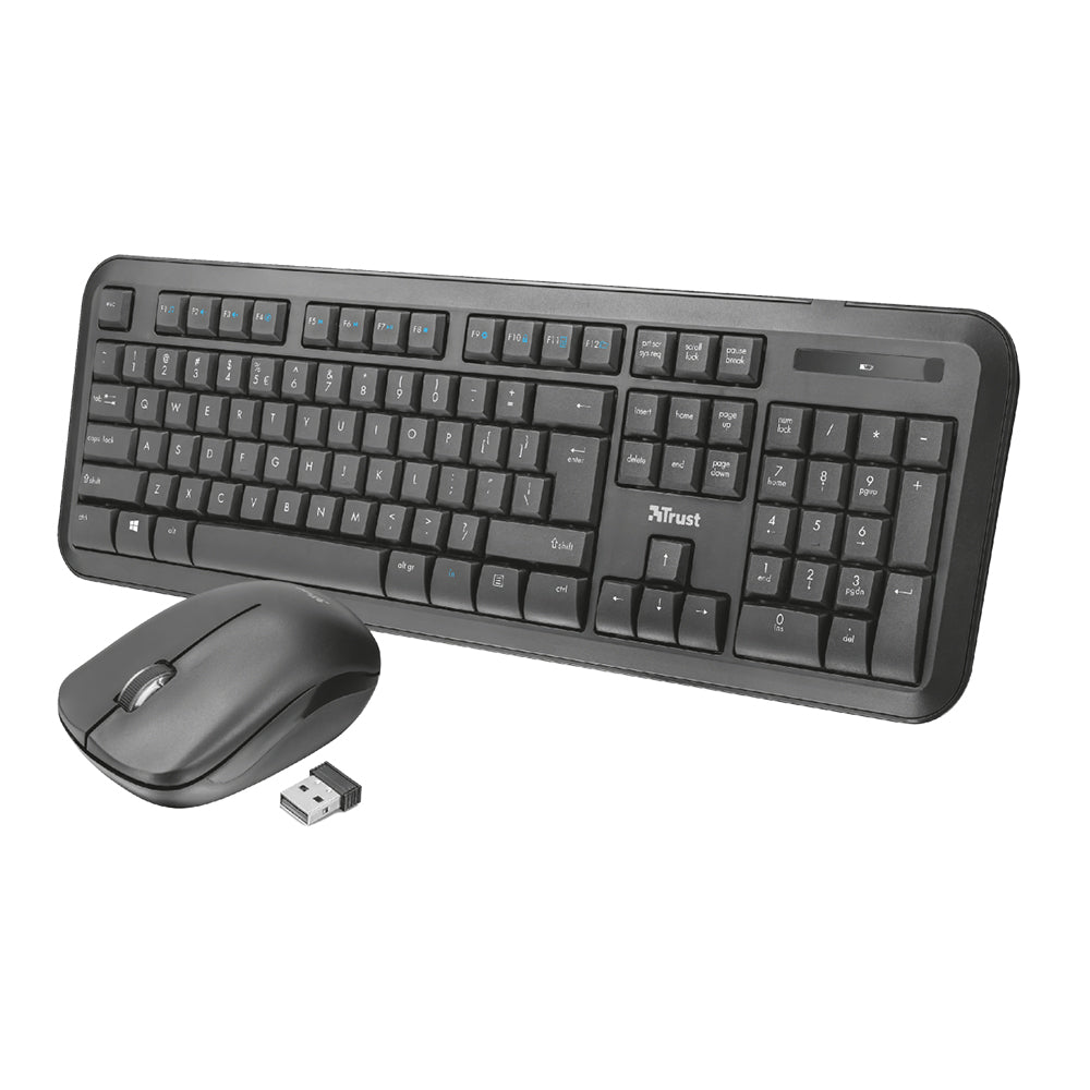 Teclado Inalambrico Trust Con Mouse ( Nova )