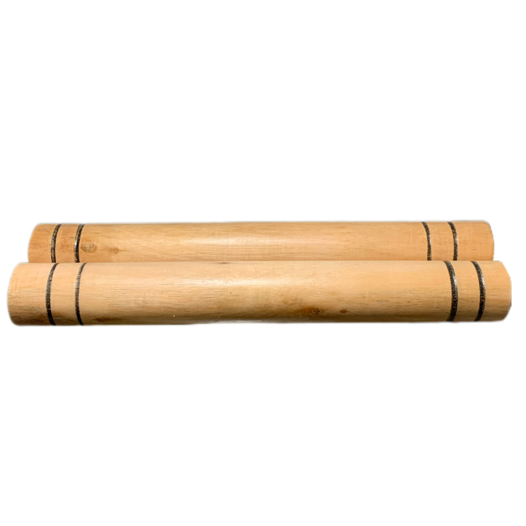 Par de Claves de Madera de 20cm