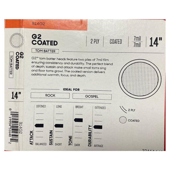 PARCHE 14 G2 COATED EVANS B14G2