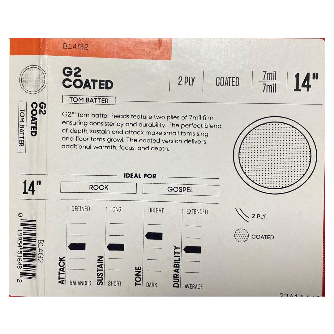 PARCHE 14 G2 COATED EVANS B14G2
