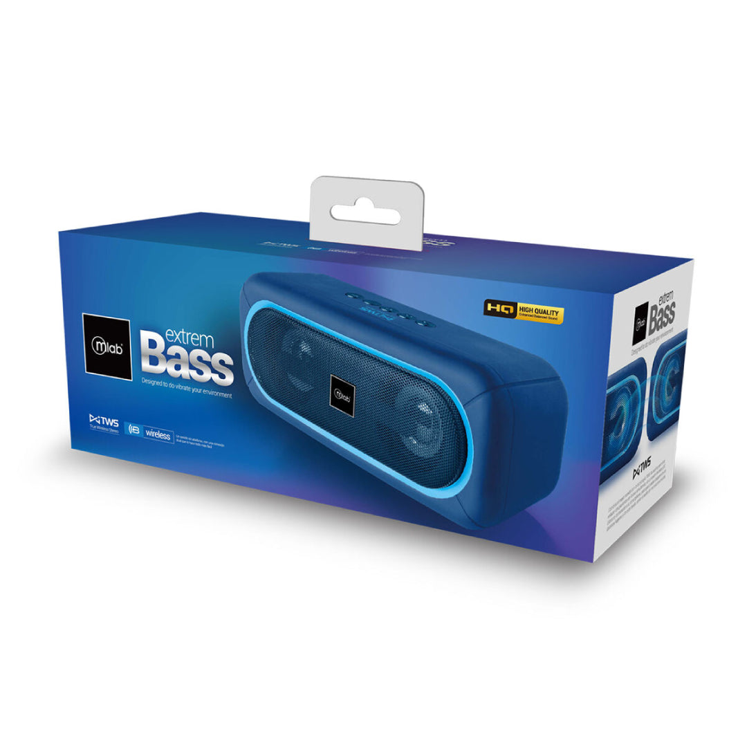 Parlante Portatil Extrem Bass Mlab  8909 Azul