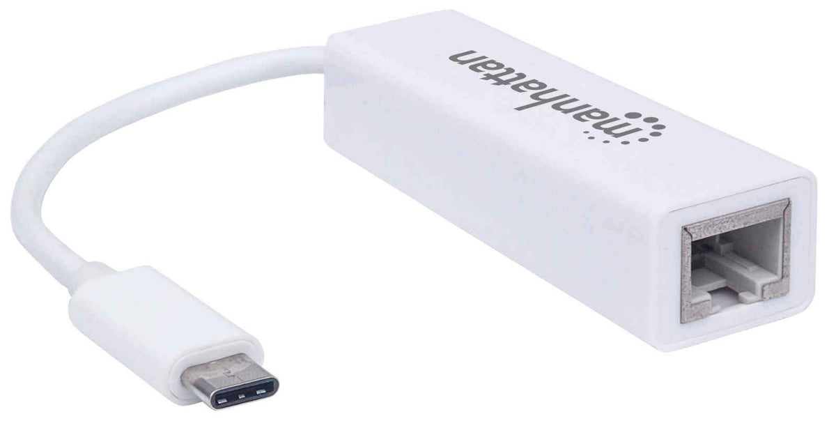 Adaptador de USB Tipo C a Red Gigabit Manhattan (507585)