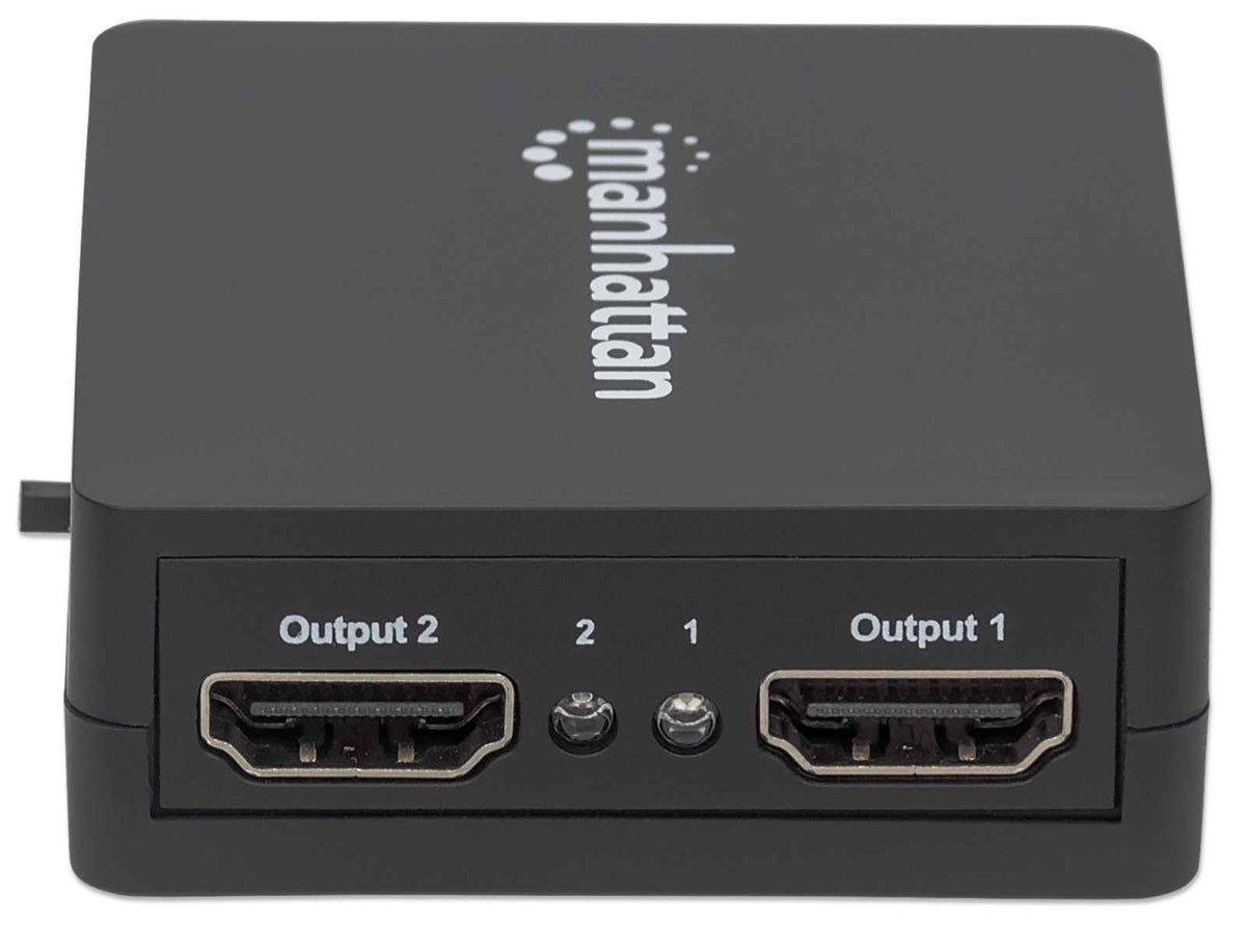 Splitter HDMI de 2 puertos, 1080p (207652)