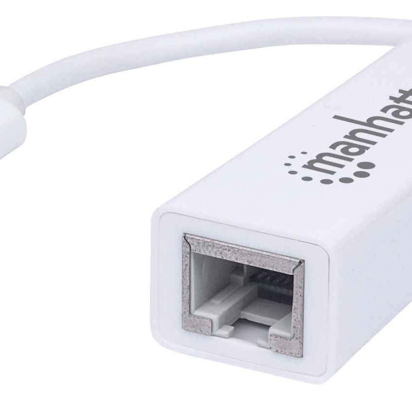 Adaptador de USB Tipo C a Red Gigabit Manhattan (507585)