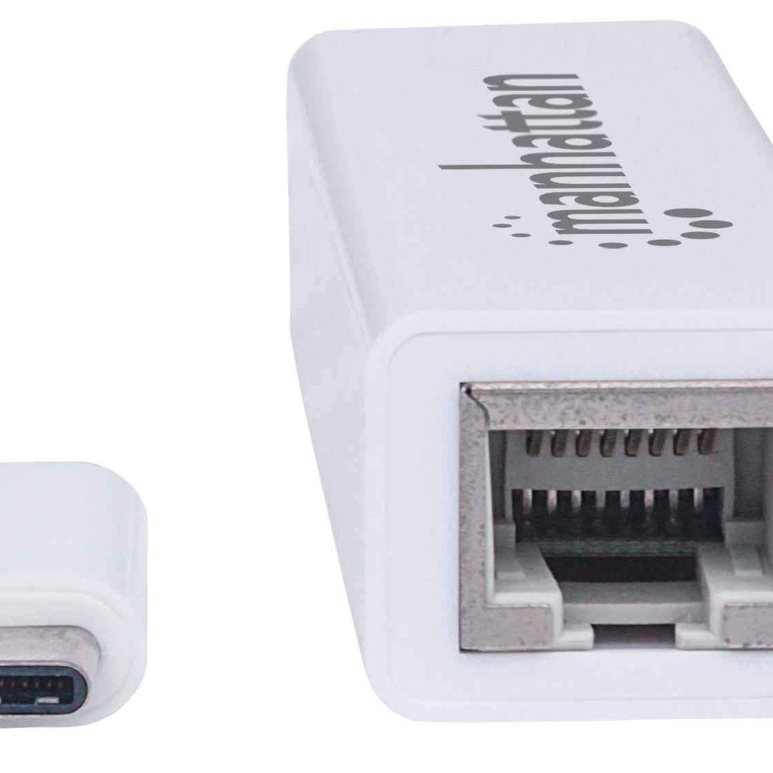 Adaptador de USB Tipo C a Red Gigabit Manhattan (507585)