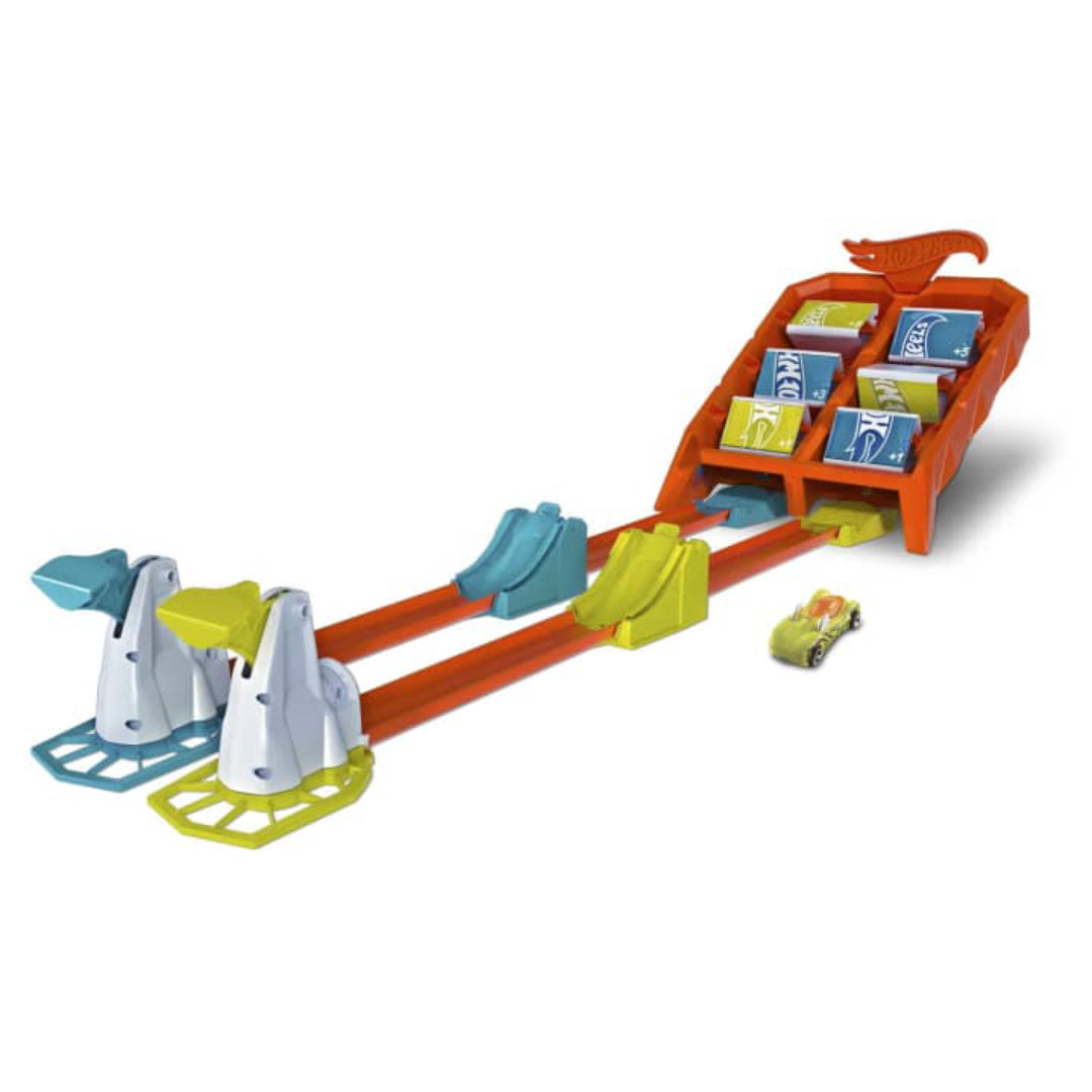 PISTA VUELTAS Y CHOQUES HOT WHEELS GBF89