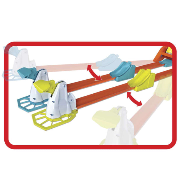 PISTA VUELTAS Y CHOQUES HOT WHEELS GBF89