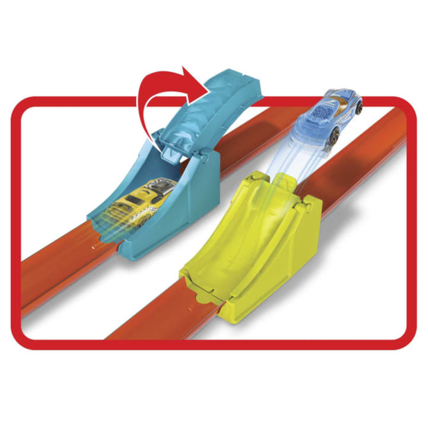 PISTA VUELTAS Y CHOQUES HOT WHEELS GBF89