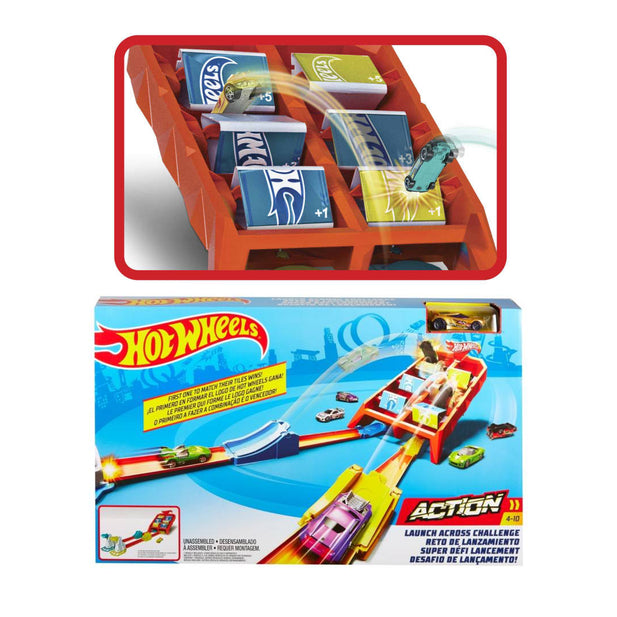 PISTA VUELTAS Y CHOQUES HOT WHEELS GBF89