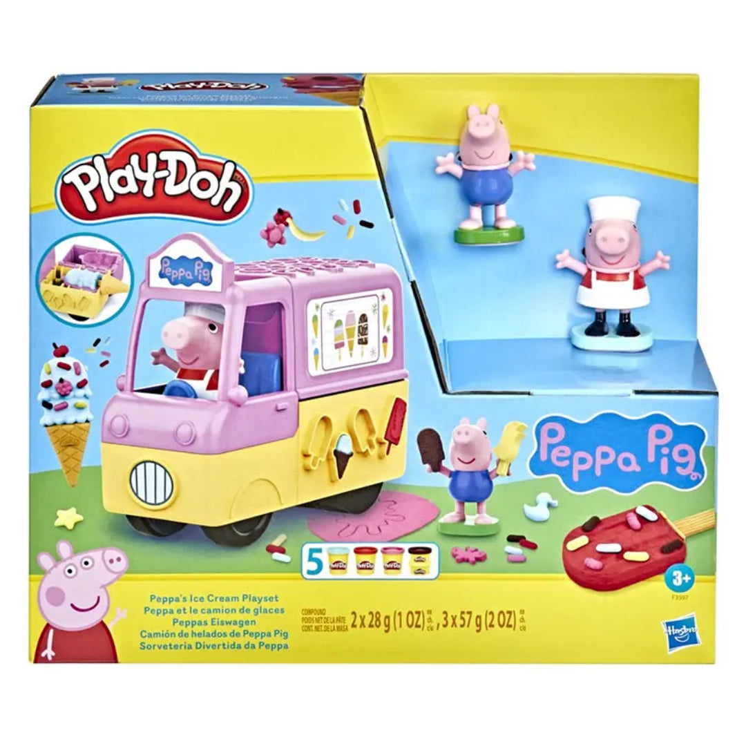 Play-Doh Peppa Pig Camion de Helados F3597 Hasbro