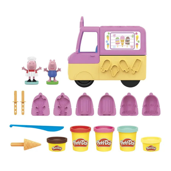 Play-Doh Peppa Pig Camion de Helados F3597 Hasbro