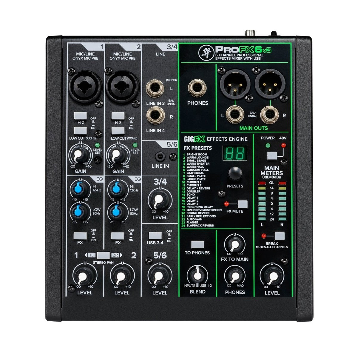 Mesa Mixer Interface USB Pro FX 6 v3 MACKIE