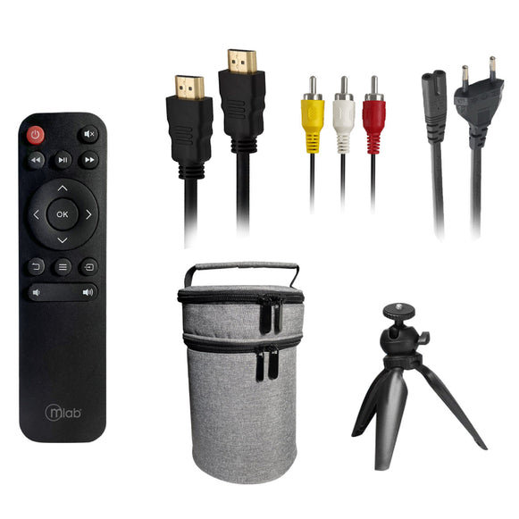 PROYECTOR WIFI 4500 LUMENES HOME CINEMA MLAB 9203