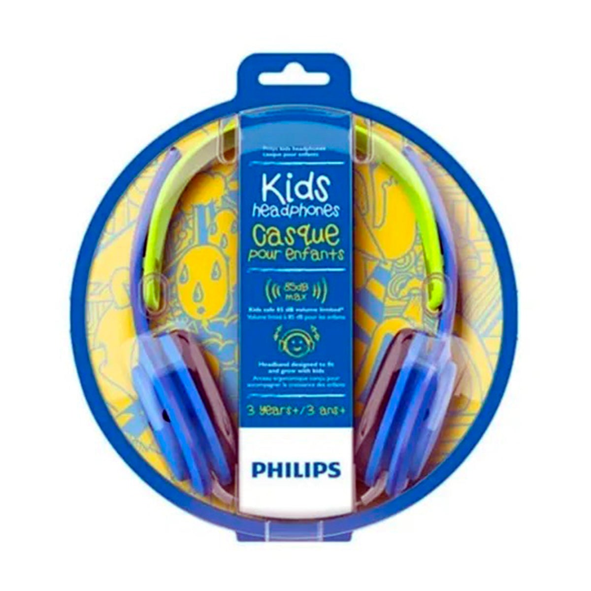Audífonos Alambricos Philips shk2000bl para niños