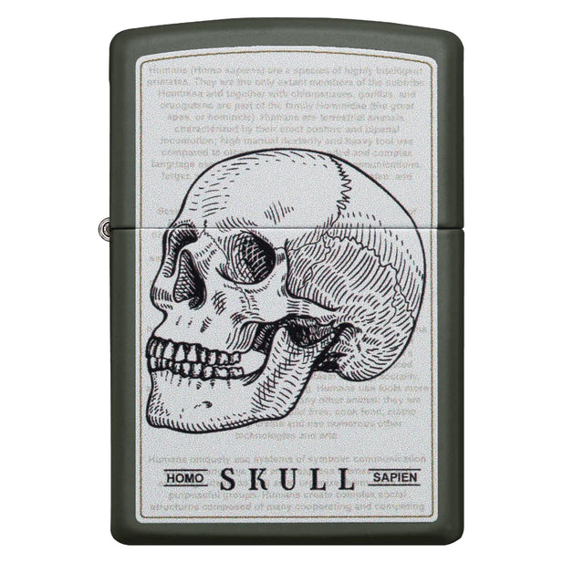 ZIPPO 49602 SKULL DESIGN