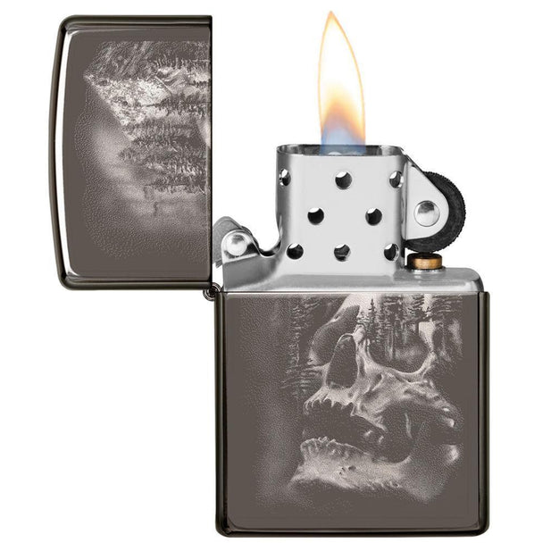ZIPPO 49141 SKULL MOUNTAIN DESIGN