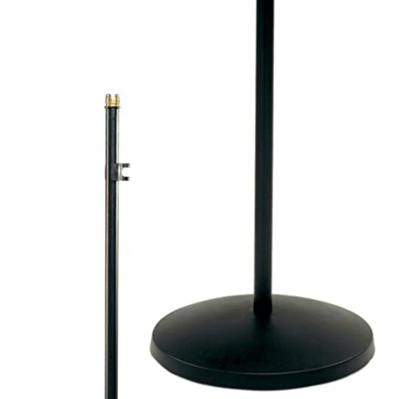 PEDESTAL DE MICROFONO BASE REDONDA QUIK LOK A399BK