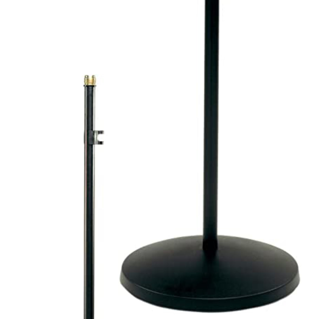 PEDESTAL DE MICROFONO BASE REDONDA QUIK LOK A399BK