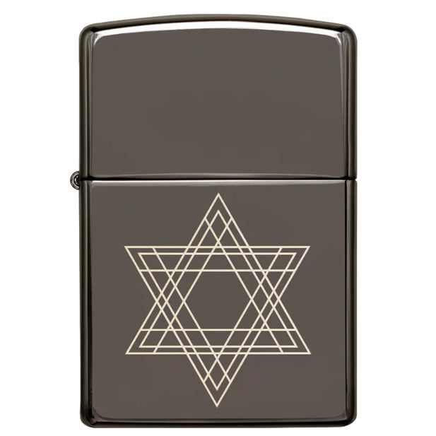 ZIPPO 49685 STAR OF DAVID DESIGN