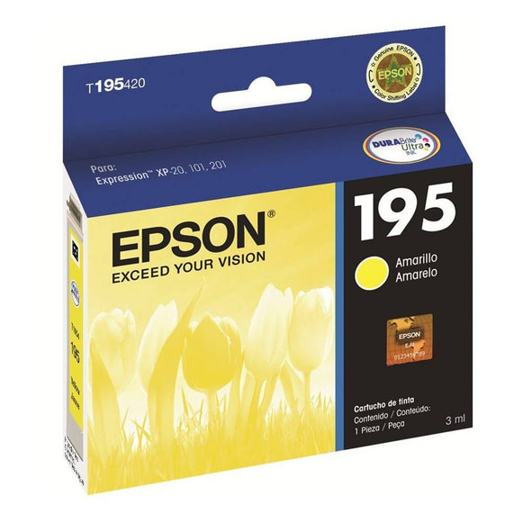Tinta Epson 195 Amarillo