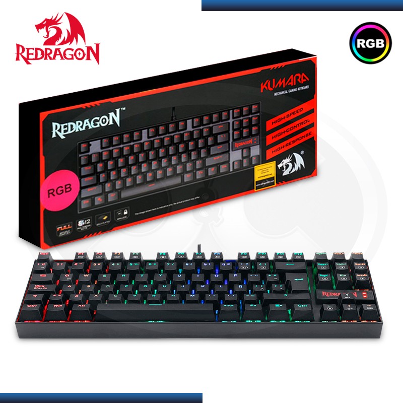 Teclado Gamer Mecanico Redragon modelo k552RGB( Kumara ) RGB