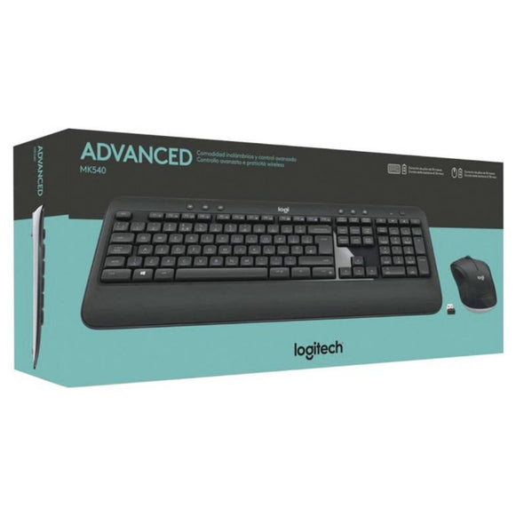 Kit Teclado + Mouse Inalámbrico Logitech MK540