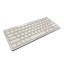 Teclado Inalámbrico Bluetooth Tecmaster tm-100507 Blanco