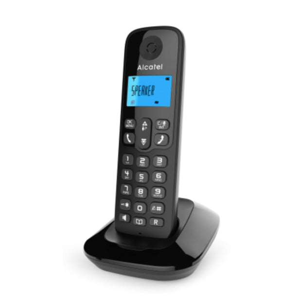 Telefono Inalambrico Negro ALCATEL E395